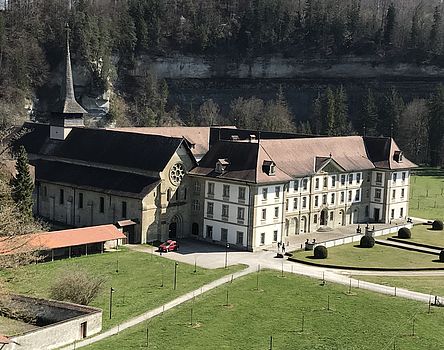 Visite de l'&eacute;glise de l'Abbaye d'Hauterive
